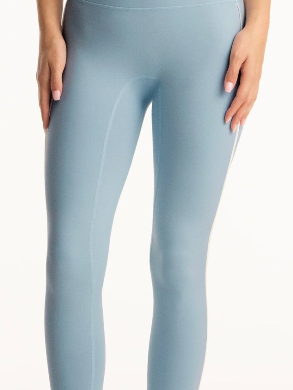 Set Active Sport Body Leggings with ankle cuffs Size S Color Overcast